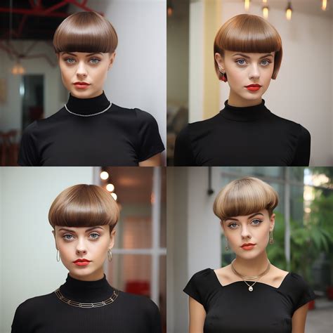 bowl style haircut|50 classic and Retro Bowl Cut Women For 2024